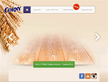 Tablet Screenshot of corny.cz